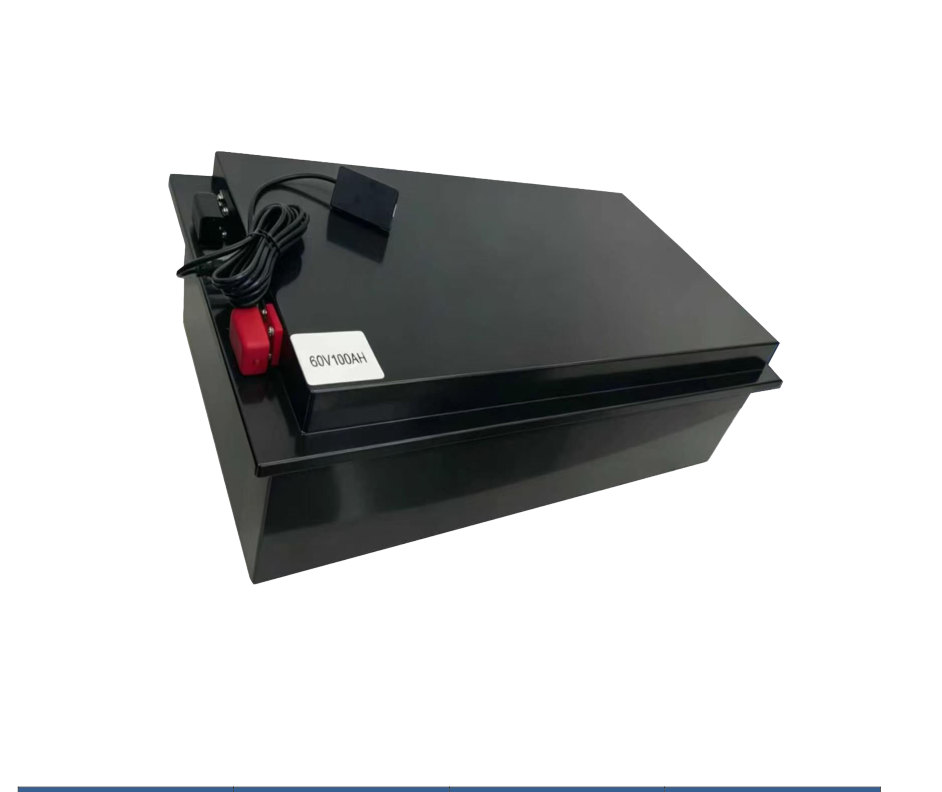 60V 100Ah high-capacity LiFePO4 battery pack with Bluetooth