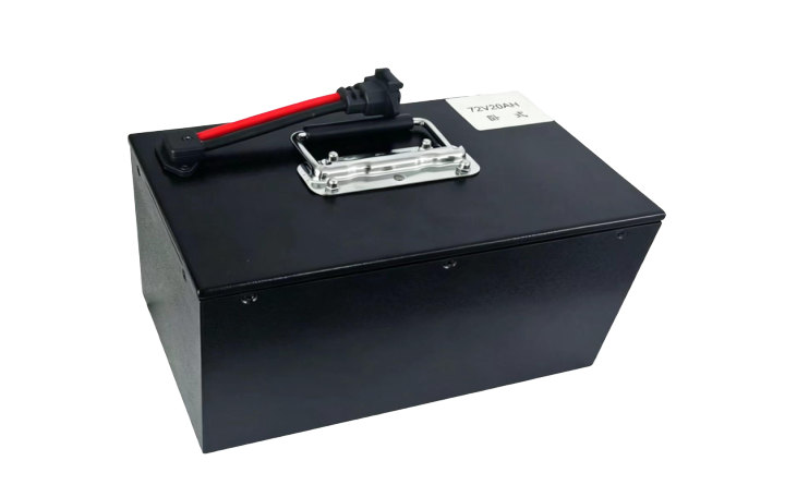 72V 20Ah horizontal e-bike LiFePO4 battery pack